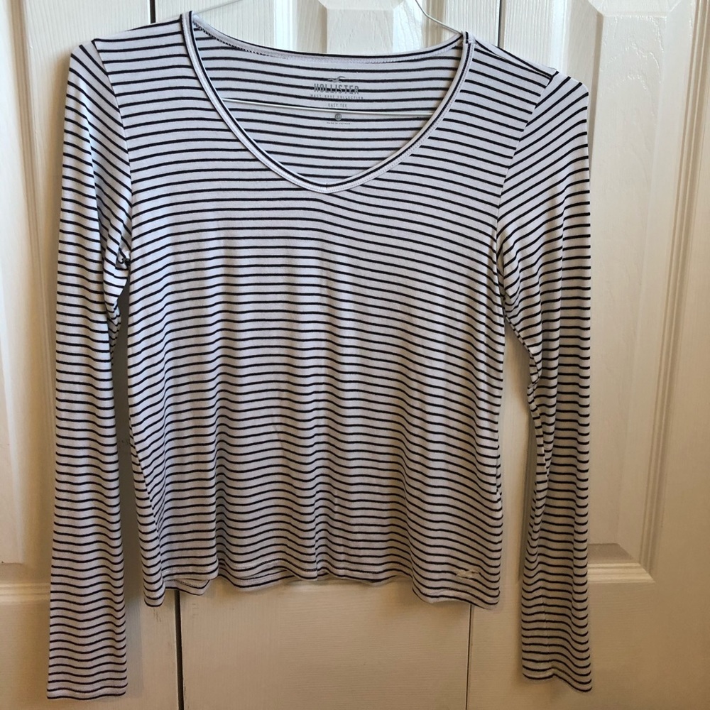 Striped long sleeve shirt
